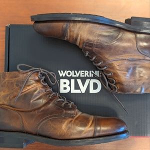 Wolverine BLVD Men's Lace-up Heritage Boots - Sz. 9.5
